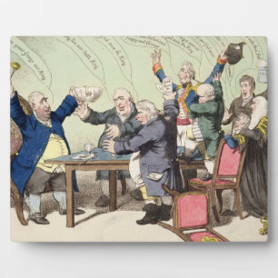 Plaque Photo Dieu sauve le roi, par un nouvel ensemble d'artist