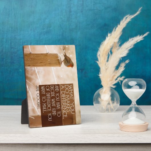 Plaque Photo Différence Que Vous Voulez Faire (Côté)