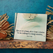 Plaque Photo Difficile De Se Changer (Côté)