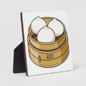 Plaque Photo Dim sum dessin animé (Recto)