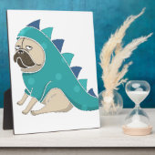 Plaque Photo dinopug (Côté)