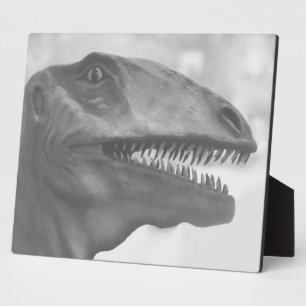 Plaque Photo Dinosaur effrayant