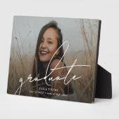 Plaque Photo Diplôme d'études supérieures de conservation de ph (Côté)