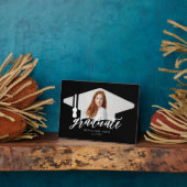 Plaque Photo Diplômé en photo (Côté)