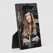 Plaque Photo Diplôme photo personnalisé (Côté)