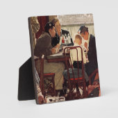 Plaque Photo Dire grâce par Norman Rockwell (Recto)