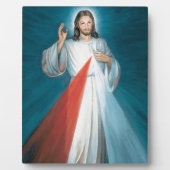 Plaque Photo divine mercy (Devant)