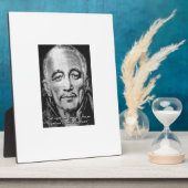 Plaque Photo djwhal khul maître ascendant (Côté)