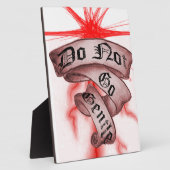 Plaque Photo Do Not Go (Côté)