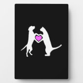 Plaque Photo Dog Cat (Devant)