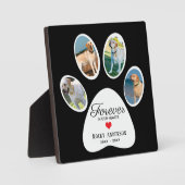 Plaque Photo Dog Memorial Keepsake (Recto)