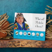 Plaque Photo Doljabi Doljanchi Dol coréen 1er anniversaire (Côté)