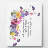 Plaque Photo Don de belle-fille (Devant)