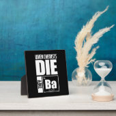 Plaque Photo Don de scientifique | Chimie (Insitu)