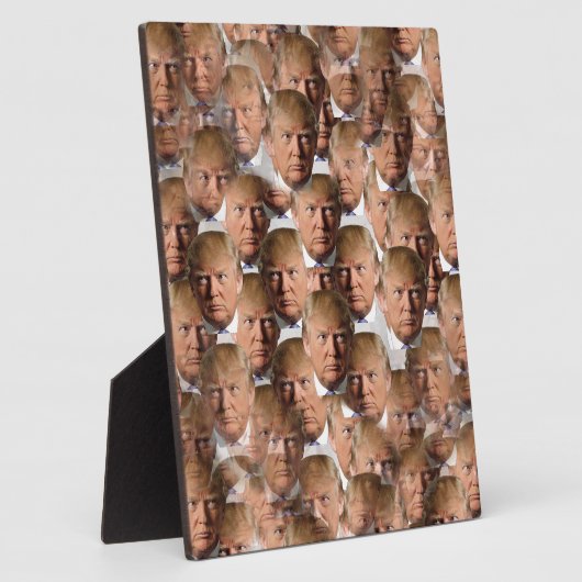 Plaque Photo donald drumpf (Côté)