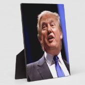 Plaque Photo Donald Trump (Côté)