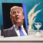 Plaque Photo Donald Trump (Côté)