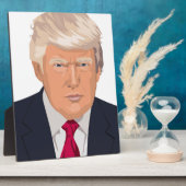 PLAQUE PHOTO DONALD TRUMP (Côté)