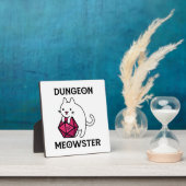 Plaque Photo Donjon Meowster Chat Drôle (Insitu)