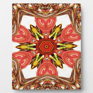 Plaque Photo Doodle Floral Art Imprimer