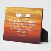 PLAQUE PHOTO DOUTE DIEU (Côté)