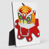 Plaque Photo dragon chinois (Côté)