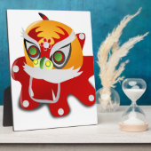 Plaque Photo dragon chinois (Côté)