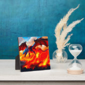 Plaque Photo Dragon fire (Insitu)