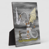 Plaque Photo Dragon mécanique (Côté)
