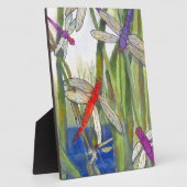 Plaque Photo Dragonflies été (Côté)