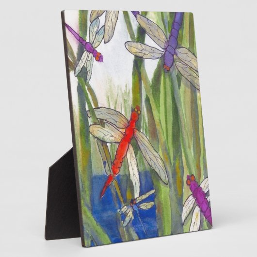 Plaque Photo Dragonflies été (Côté)