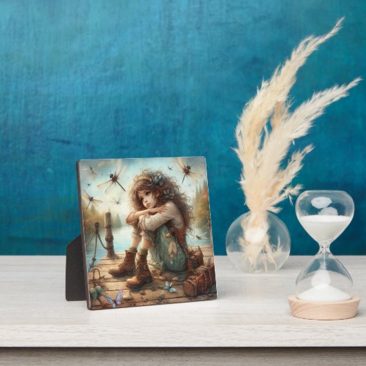 Plaque Photo Dragonfly Day Dream 1 (Insitu)