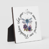 Plaque Photo Dragonfly - esprit de nouvelles possibilités (Recto)