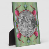 Plaque Photo Dragonfly On Dogwood Fruruits Créez votre propre p (Côté)