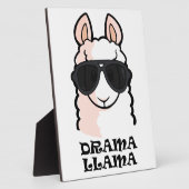 Plaque Photo Drama Llama (Côté)