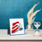 PLAQUE PHOTO DRAPEAU AMÉRICAIN (Insitu)