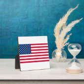 Plaque Photo Drapeau américain - États-Unis d'Amérique - Patrio (Insitu)