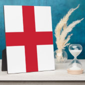 Plaque Photo drapeau anglais (Côté)