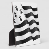 Plaque Photo Drapeau breton (Côté)
