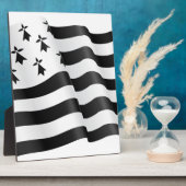 Plaque Photo Drapeau breton (Côté)