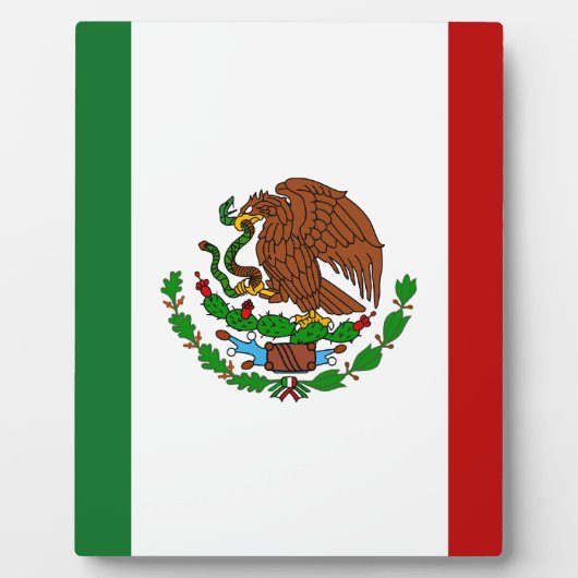 Plaque Photo Drapeau de Cinco de Mayo au Mexique (Devant)