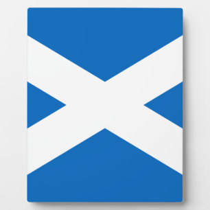 Plaque Photo Drapeau de l'Ecosse - Bratach na h-Alba