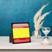 Plaque Photo Drapeau de l'Espagne (Insitu)