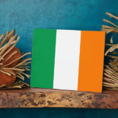 Plaque Photo Drapeau de l'Irlande (Côté)