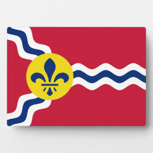Plaque Photo Drapeau de Saint-Louis, Missouri