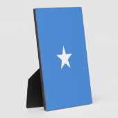 Plaque Photo Drapeau de Somalie (Côté)