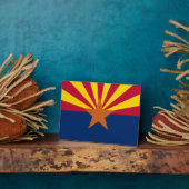 Plaque Photo Drapeau d'État de l'Arizona (Côté)
