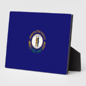 Plaque Photo Drapeau d'État du Kentucky (Côté)