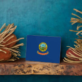 Plaque Photo Drapeau d'État Idaho (Côté)