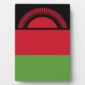Plaque Photo drapeau du Malawi (Devant)
